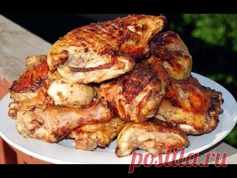 Шашлык из курицы от нашего друга актера.