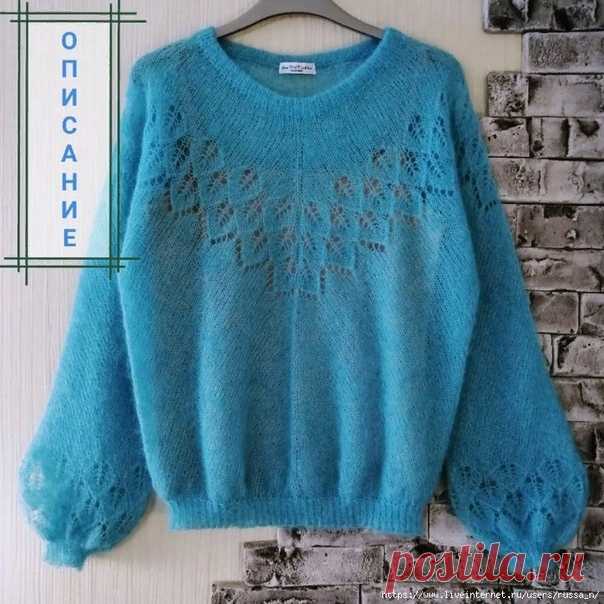 Автор Анна Вихарева

Кофта-японка.

Пряжа: Soft Dream от BBB  25г /200м - 4 мотка. Круговые спицы №3,5.
Бросовой нитью набрать 128п. Принцип вязания похож на реглан сверху, только линии прибавок идут по середине перед, спинки и по верху рукавов. Схема распределения на фото 2 верхний рисунок. По 35п на передние части, по 25 на задние. И 4 линии прибавок по 2п.
Вывязываем росток укороченными рядами по нижней схеме на фото 2. Для этого 25 петель распределить как на схеме:5,4,...