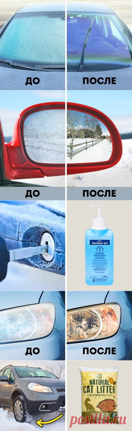 7 зимних автохитростей, которые сэкономят кучу времени и сил