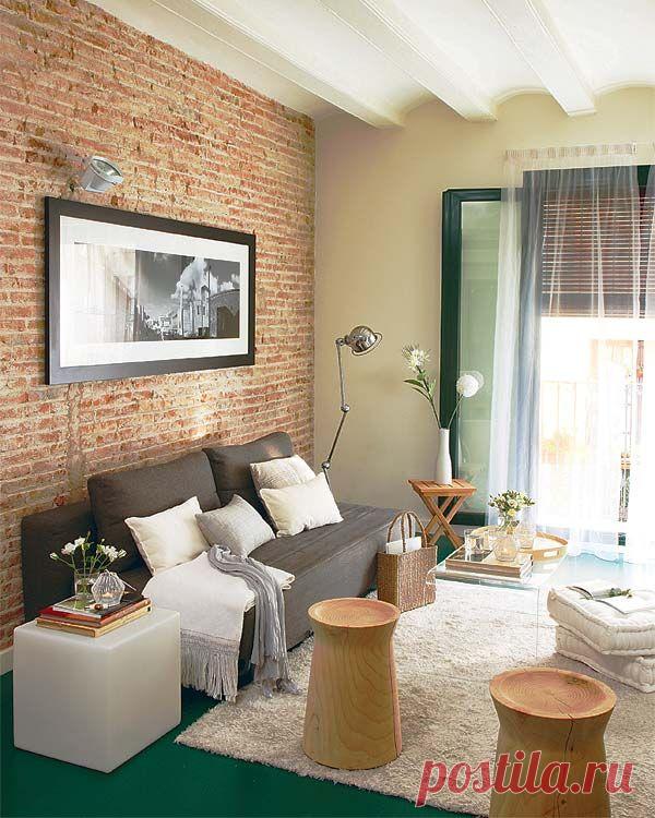 Кирпичная кладка как элемент дизайна интерьера — Роскошь и уют