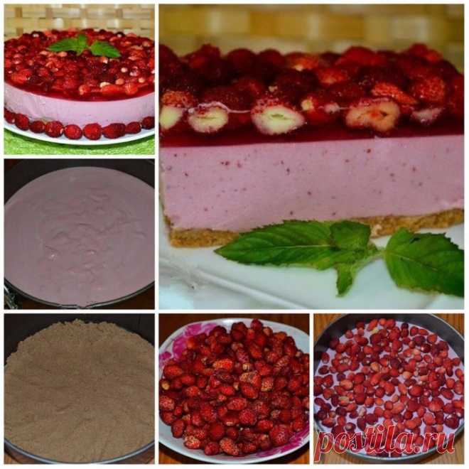 ВКУСНЕЙШИЙ ЗЕМЛЯНИЧНО-ТВОРОЖНЫЙ ДЕСЕРТ!