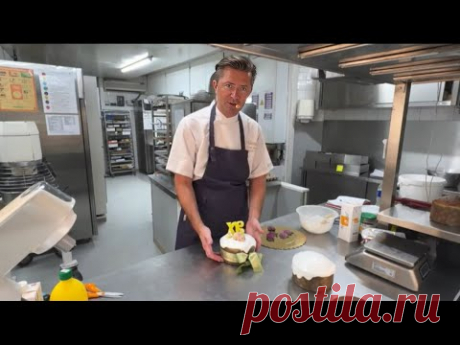 Секретный Кулич Дубайский шоколад Шеф-кондитер Александр Селезнёв Монако / запись МК 25