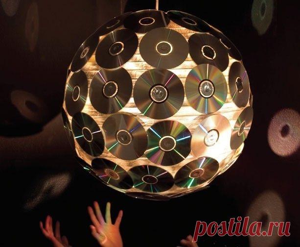 Что можно сделать из дисков? Поделки из CD (фото) | podelki-doma.ru