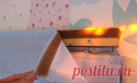 Римские шторы своими руками. Пошаговая инструкция