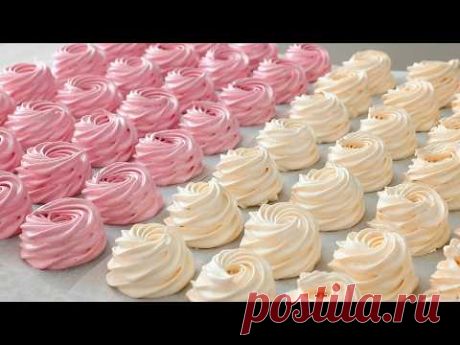 ДОМАШНИЙ ЗЕФИР! 1000% Получится с Первого Раза! Минимум Сахара! Без Термометра и Уваривания!