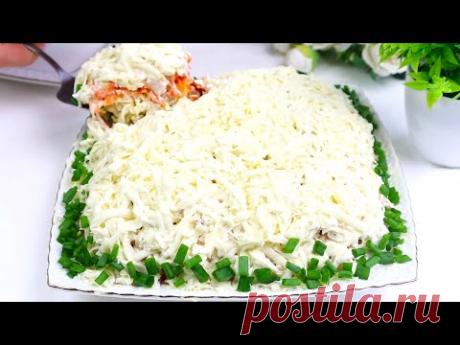 Салат на Новый Год "БЕЛЫЙ ПРИНЦ" /Такой Же Вкусный как ОЛИВЬЕ!