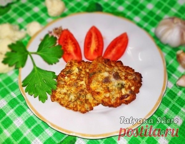 Рубленые котлеты из цветной капусты