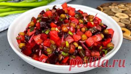 Никто ТАК не готовит ВИНЕГРЕТ! А зря! Овощи варю 5 минут-НЕ БОЛЬШЕ! САЛАТ даже вкуснее,чем раньше!