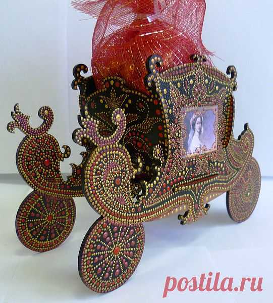 карета - конфетница