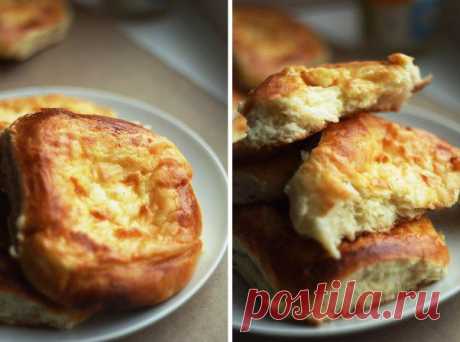 Нежные, пышные, воздушные ватрушки с творогом