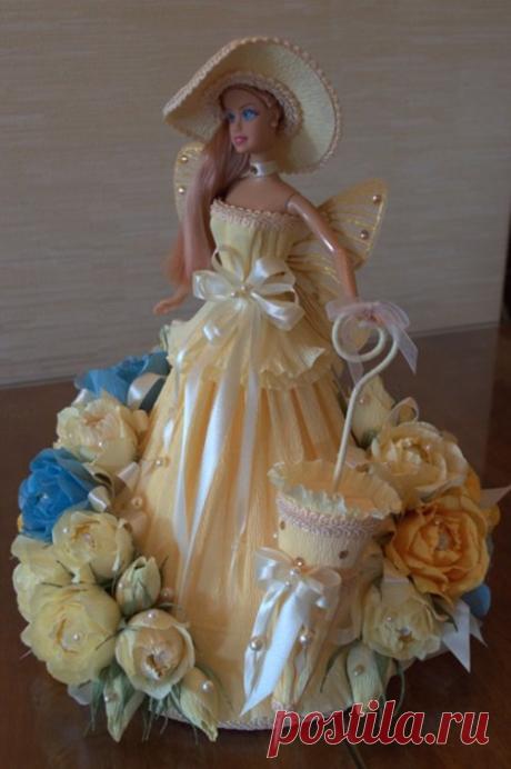 Barbie Chocolate Bouquet You Can Make for Next Birthday Party