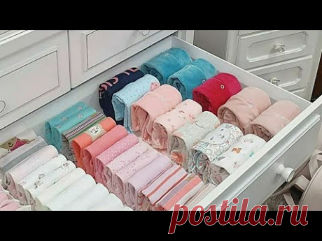 جميع حيل ماري كوندو في ترتيب و طي الملابس / Tidy Up Your Home: The KonMari Method : Storing clothes
