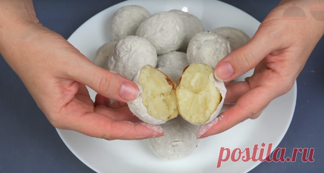 Простой картофель в духовке: и внешне, и по вкусу как запеченный в золе | Кухня наизнанку | Яндекс Дзен