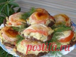 Печень с овощами - Лучшие кулинарные рецепты интернета
