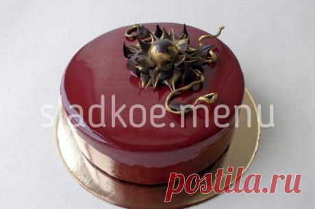 Торт Вишнёвый трюфель | Сладкое Меню