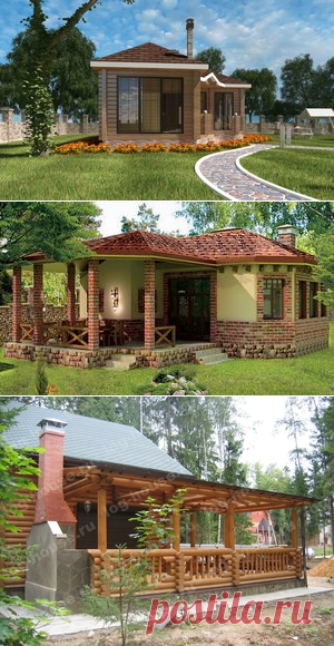 Преимущества в выборе проекта бани с террасой и печью барбекю