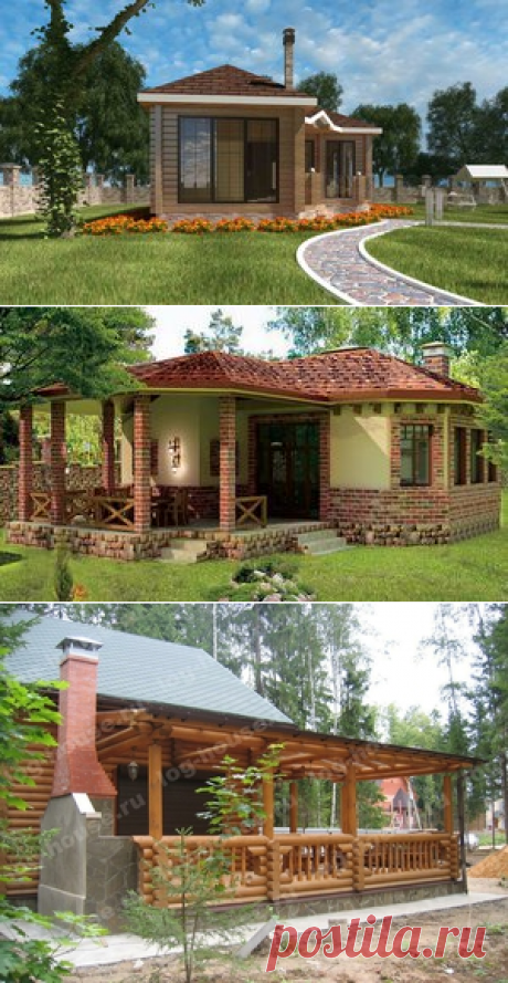 Преимущества в выборе проекта бани с террасой и печью барбекю