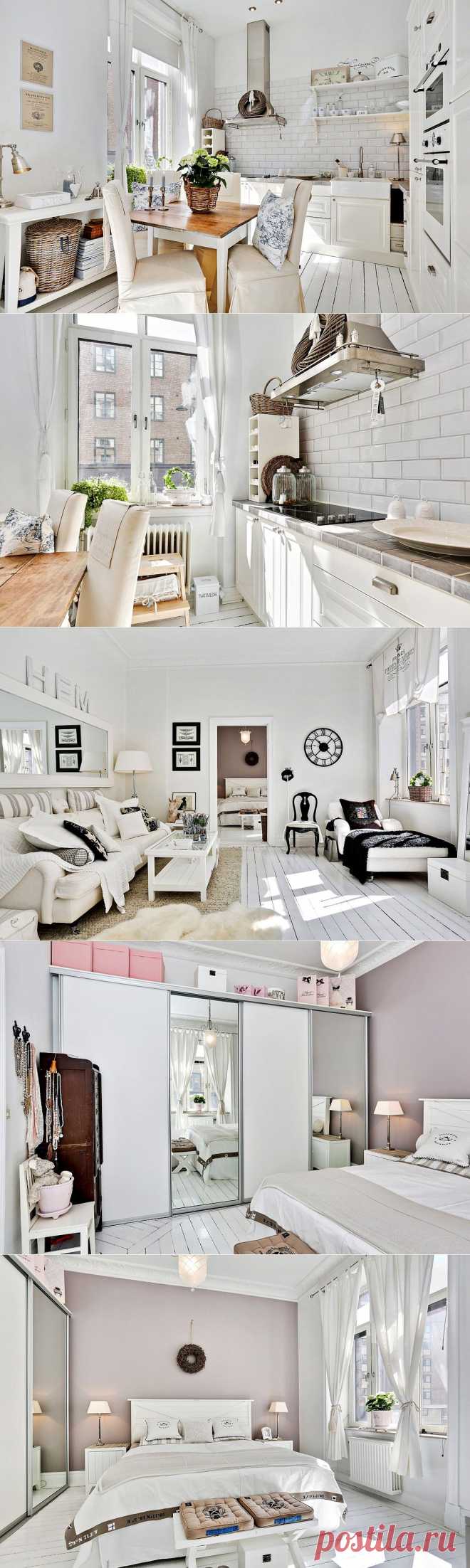 Как оформить квартиру-студию в скандинавском стиле