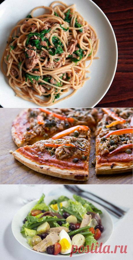 10 быстрых блюд с тунцом : НОВОСТИ В ФОТОГРАФИЯХ