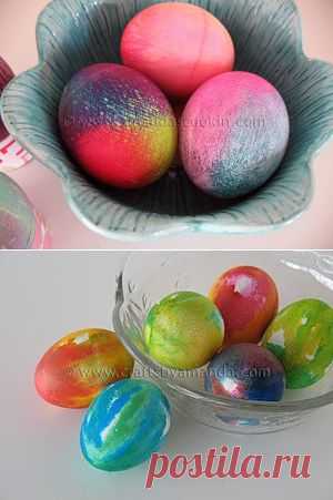 КРАШЕНКИ – ИДЕИ ДЛЯ ОКРАШИВАНИЯ ПАСХАЛЬНЫХ ЯИЦ - Простые рецепты Овкусе.ру