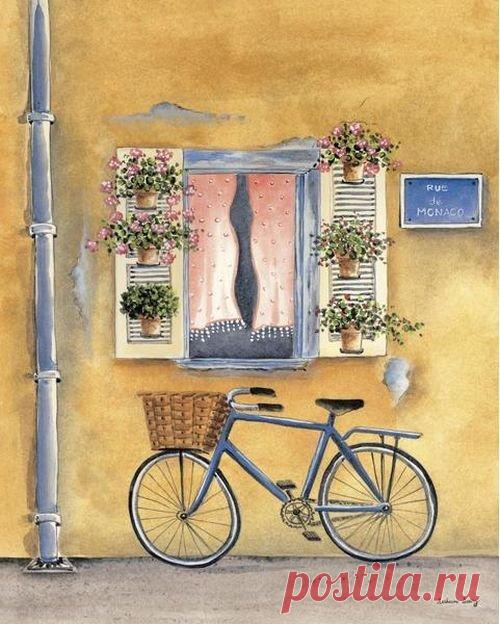 Велосипед в живописи