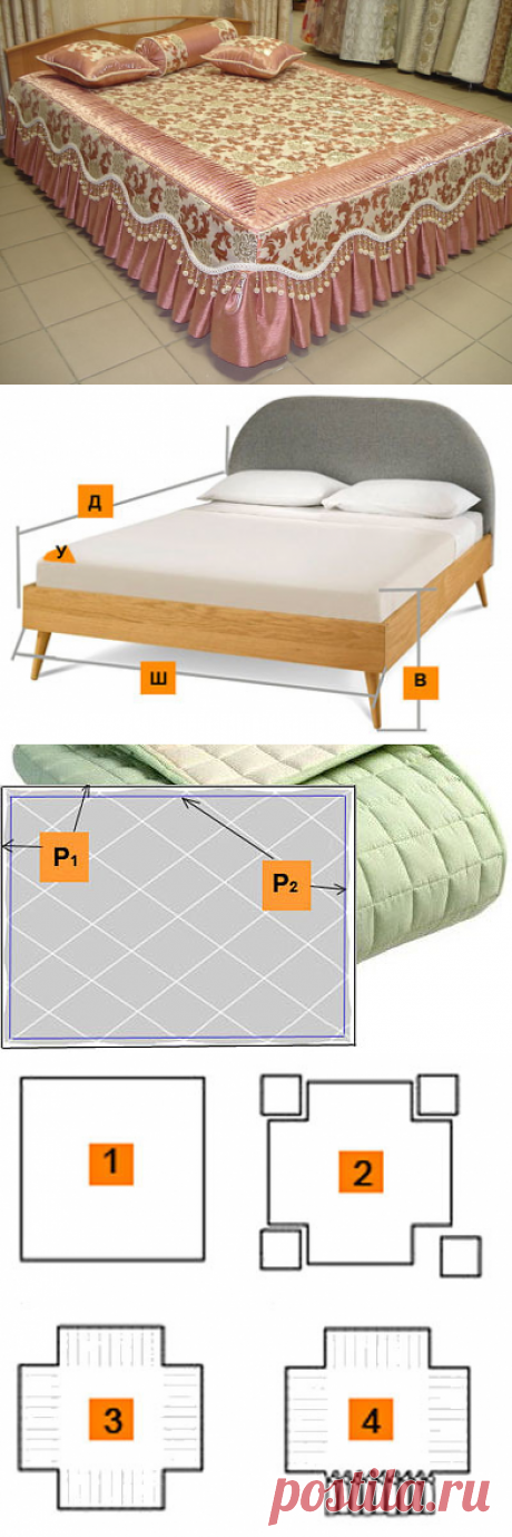 Шьем красивые покрывала сами