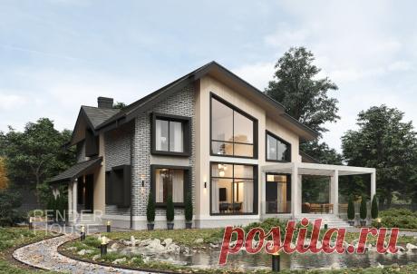 Проект дома Эминенс — цена строительства под ключ в компании Render House