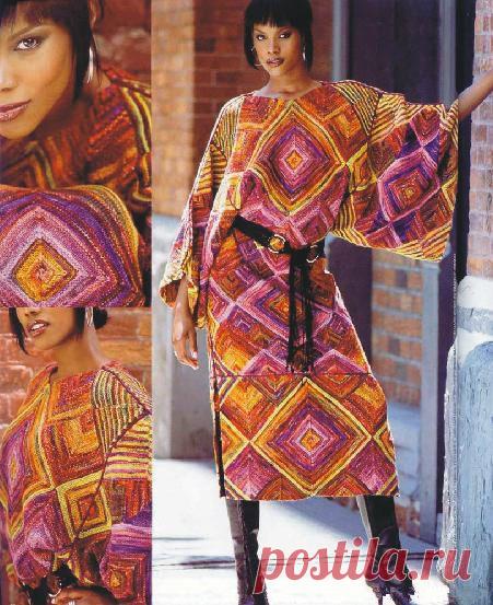 Платье от Вог. Пэчворк.