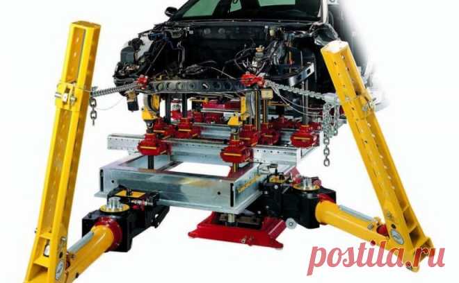 Размеры стапеля для кузовного ремонта