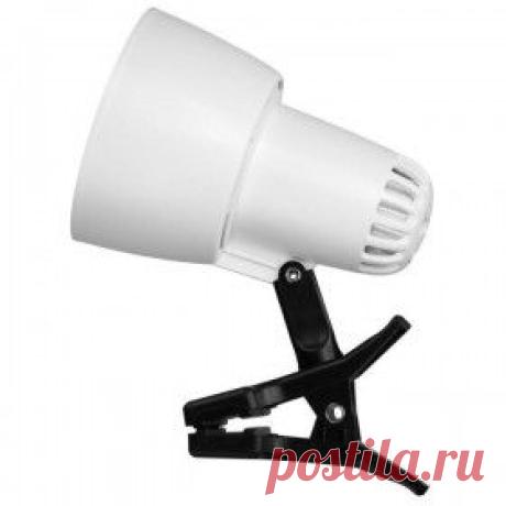 Купить Настольная лампа Ультра ЛАЙТ KT034B белая / 1х60W / Е27 на прищепке в Пензе, цена / Интернет-магазин "Vseinet.ru".
Удобное крепление-прищепка экономит место, позволяя установить светильник на любую поверхность и помогает создать комфортные условия для работы и отдыха. Плафон и патрон светильника выполнены из термоустойчивого пластика. - Наличие вентиляционных отверстий в плафоне способствует улучшению теплового режима светильника.