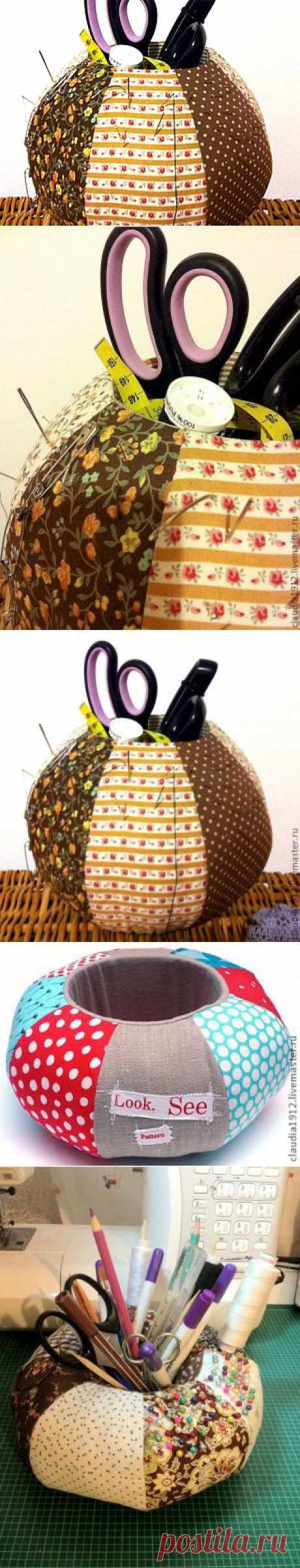 Игольница-корзинка - Ярмарка Мастеров - ручная работа, handmade