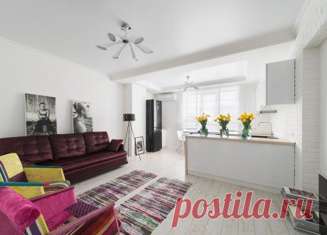 Как работать с цветом: белый интерьер в Саратове