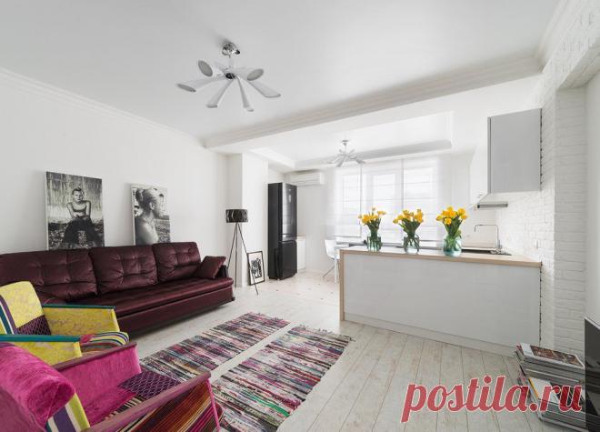 Как работать с цветом: белый интерьер в Саратове