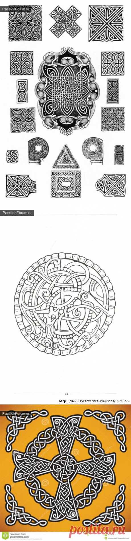 Скандинавские орнаменты / Декупаж / Картинки для декупажа