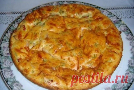 Простой рецепт. Закусочный пирог на завтрак «на скорую руку» | Самые вкусные кулинарные рецепты