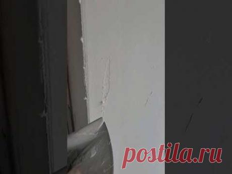 ШПАКЛЁВКА ЗАДИРАЕТСЯ! #ошибкиремонта