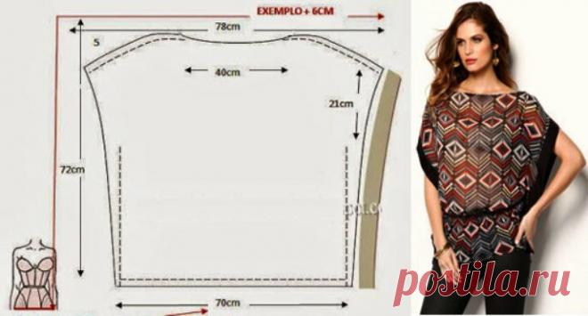 Самые простые выкройки летних блузок, справится начинающая швея | Самошвейка | Яндекс Дзен