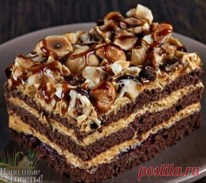 ШОКОЛАДНЫЙ ТОРТ 