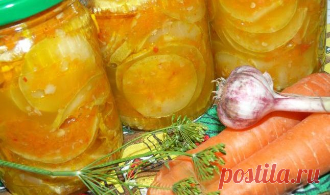 Кабачки в остром соусе. ⋆