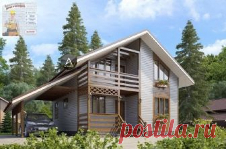 Проект дома S=110м.кв.
#дом #проект #проектдома #проектирование #архитектор