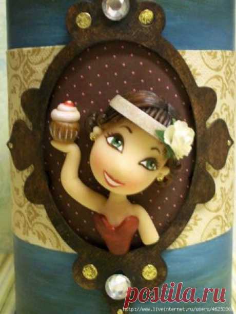 Лепка и любимые баночки)