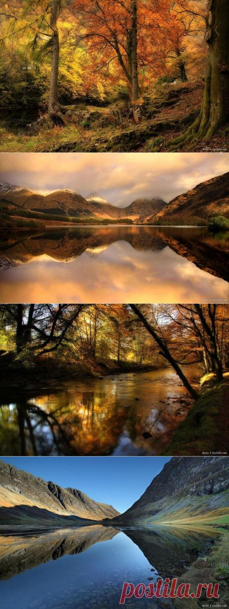 12 фото. Эксклюзивные природные пейзажи и горы Шотландии.