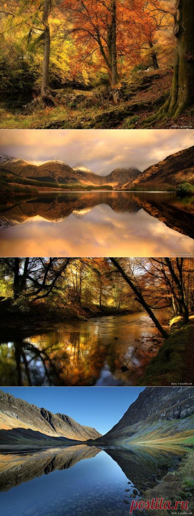 12 фото. Эксклюзивные природные пейзажи и горы Шотландии.