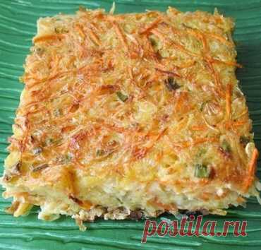Овощной кугель