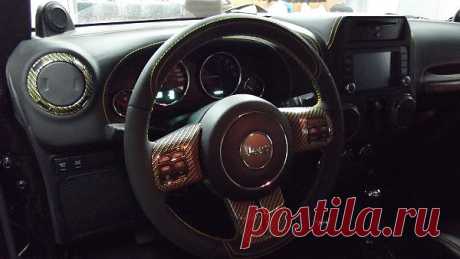 Jeep Wrangler 2 под карбон