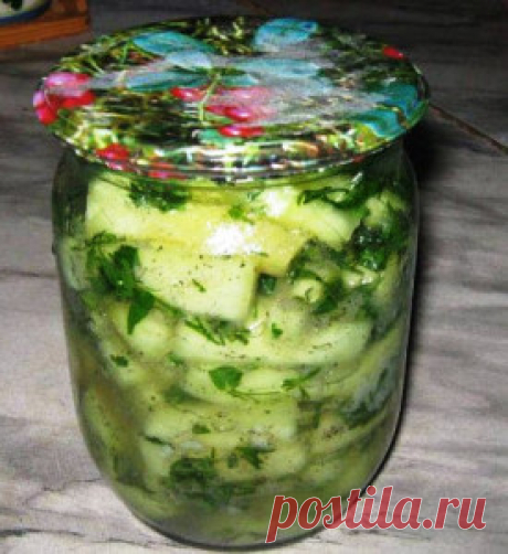 Кабачки как грузди
