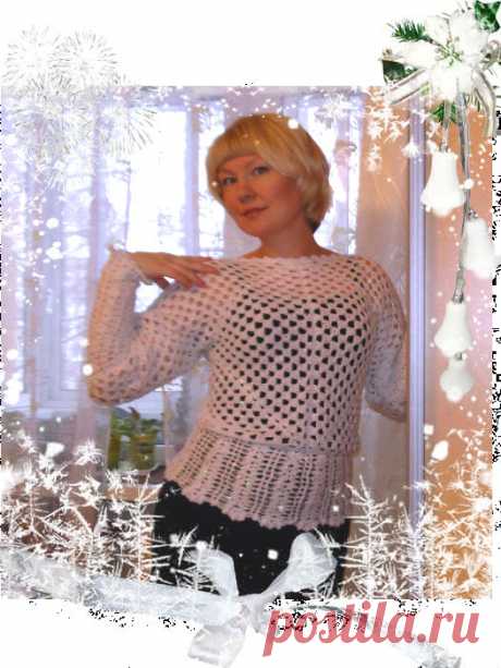 Кофточка "Айрис" - моя импритация кофточки Бэби-Сюрприз