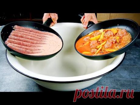 Готовлю КАЖДОЕ ЛЕТО!!! Вкуснее котлет и проще омлета! Дети даже соус вымакивают!