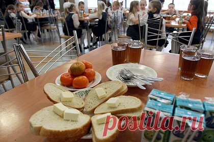 Всех учащихся российских школ призвали кормить бесплатно