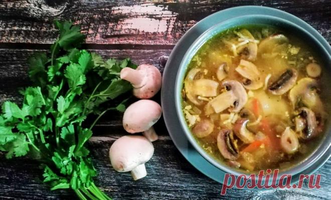 Вкусный постный грибной суп | Вилка.Ложка.Палочки | Яндекс Дзен